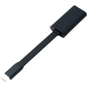 Dell DBQAUBC064 - USB Typ-C - HDMI - Männlich - Weiblich - Schwarz - 1 Stück(e)